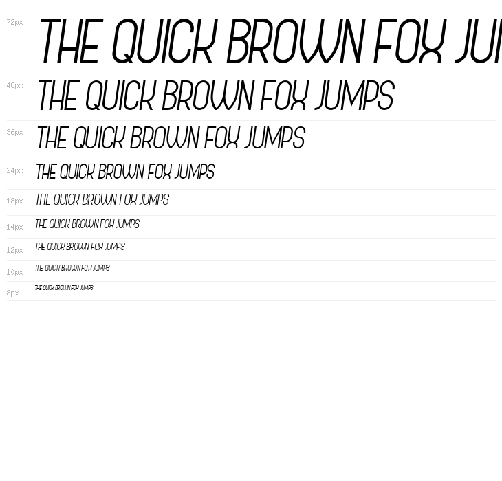 Policemen Light Italic Waterfall