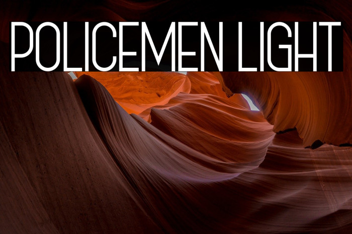 Policemen Light Example 1