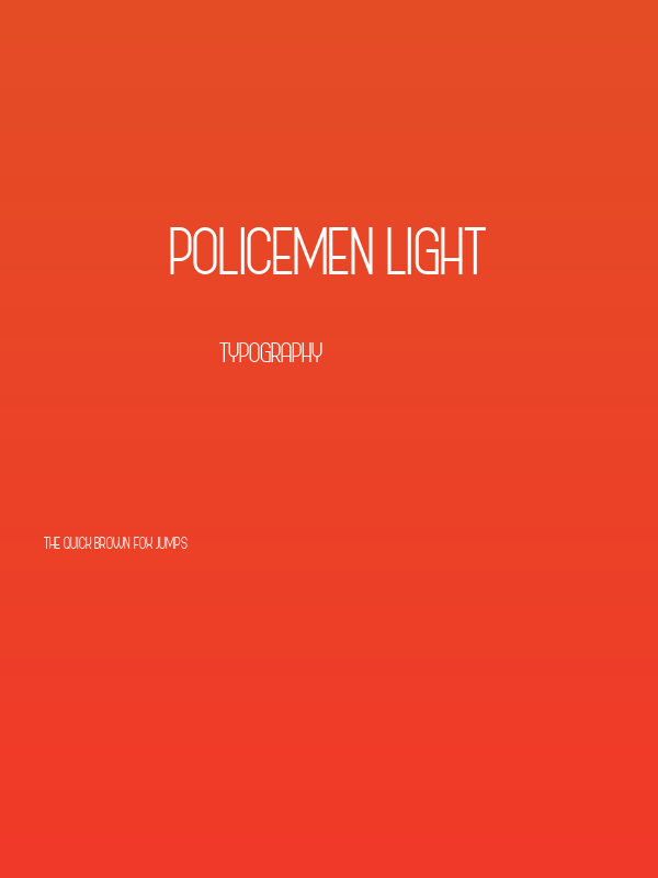 Policemen Light Poster