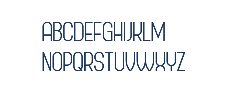 Policemen Light Lowercase