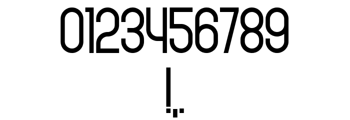 Policemen Regular Font OTHER CHARS