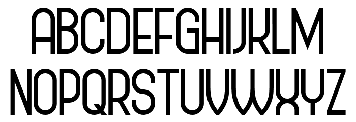 Policemen Regular Font LOWERCASE