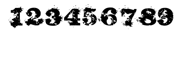 Policia Corrupta Font OTHER CHARS