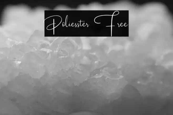 Poliesster Free Font examples