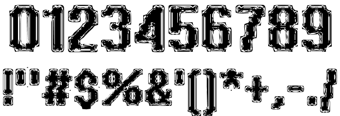 Polished Igneous Font OTHER CHARS