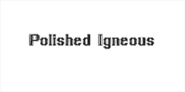 Polished Igneous Logo