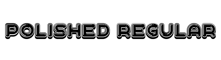 Polished Regular  font caratteri gratis