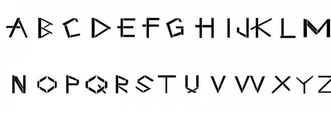Polite Arif Font UPPERCASE