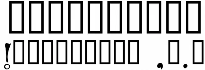 Political Graft Fill Font OTHER CHARS