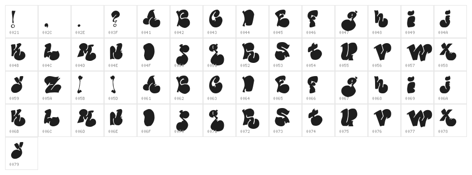 Political Graft Fill Character Map