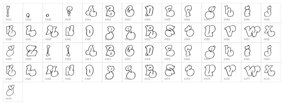 Political Graft Outline Character Map