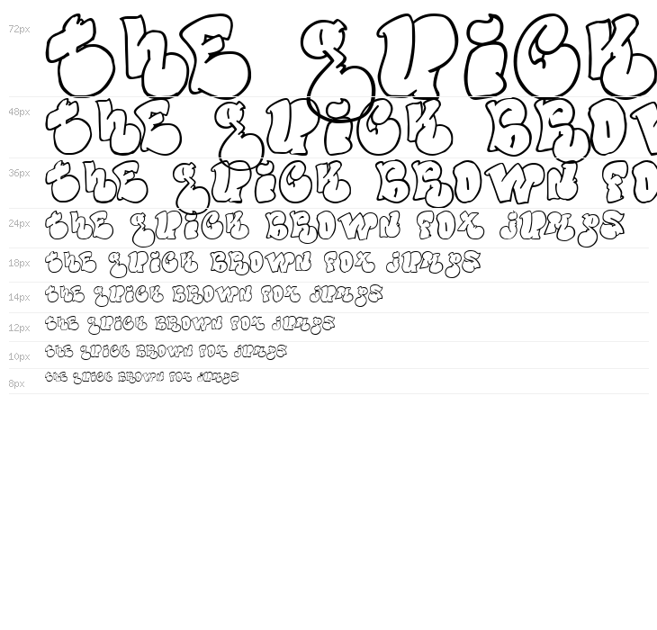 Political Graft Outline Waterfall