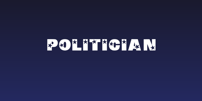 Politician Social Header