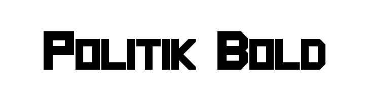 Politik Bold Font