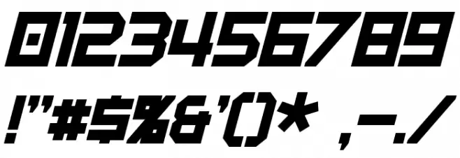 Politik Italic Font OTHER CHARS