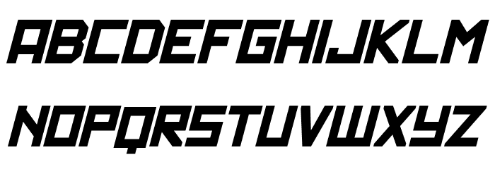 Politik Italic Font LOWERCASE