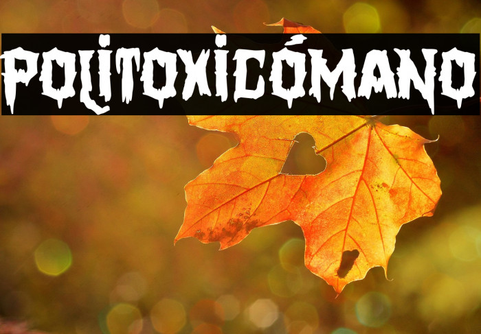 Politoxicómano Example 1