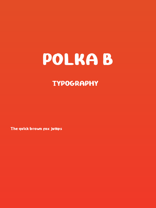 Polka B Poster
