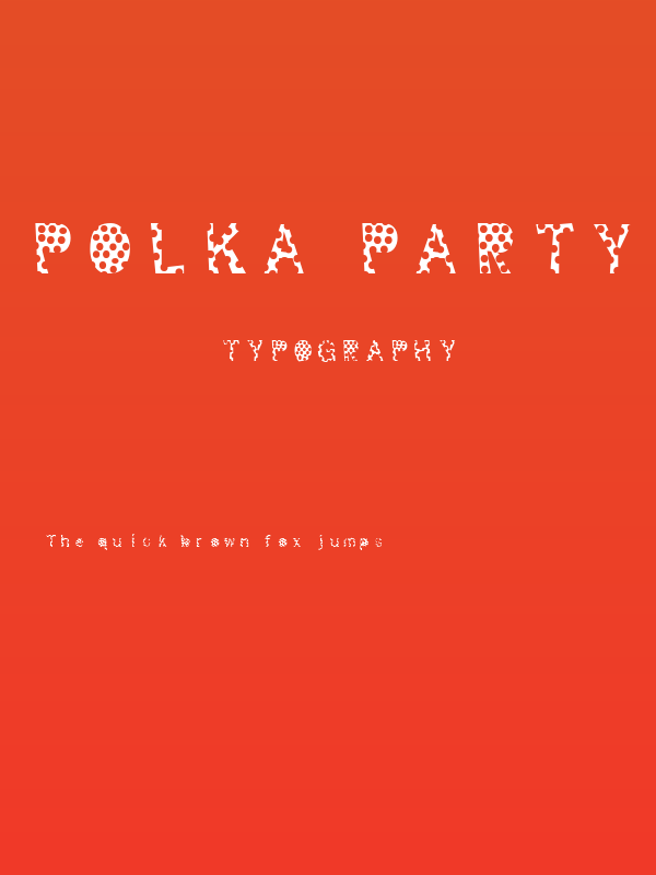 Polka Party Poster