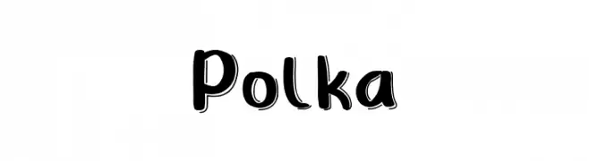Polka  Frei Schriftart Herunterladen