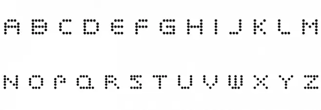 PolkaDotCrazy Шрифта ВЕРХНИЙ