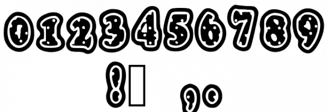 PolkaLetterStamp Font OTHER CHARS