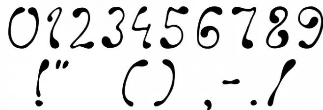 Polkadog Font OTHER CHARS