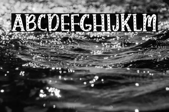 Polkadot Font examples