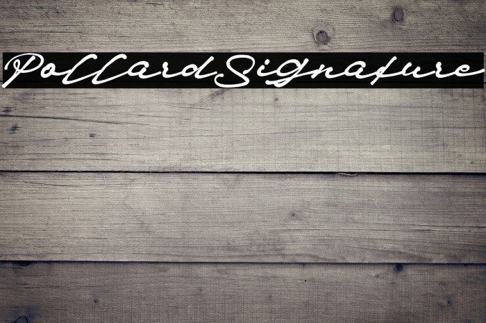 Pollard_Signature Example 2