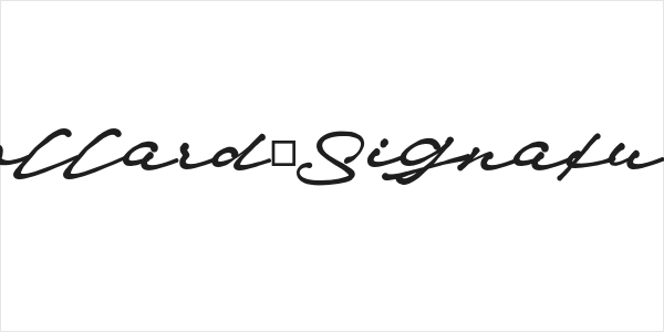 Pollard_Signature Logo