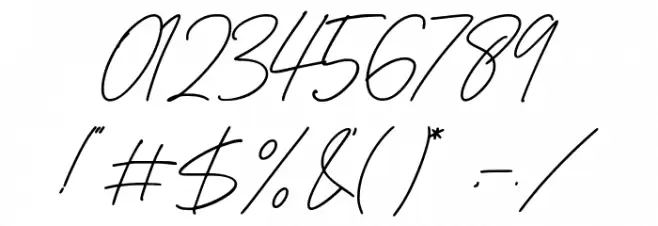 Pollaroid Font OTHER CHARS