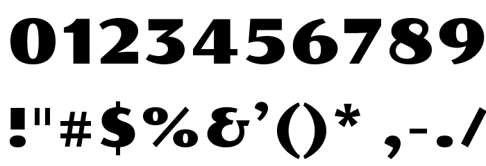Poller Font OTHER CHARS