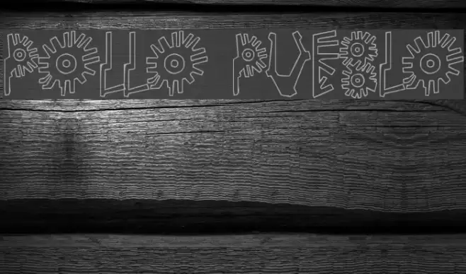 Pollo Pueblo Font examples