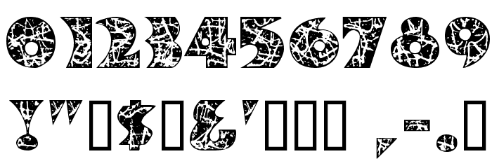 PollockMF Font OTHER CHARS