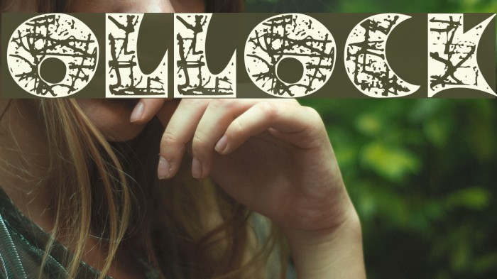 PollockMF Font examples