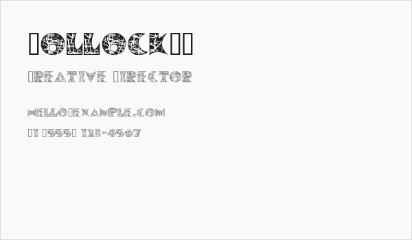PollockMF Business Card