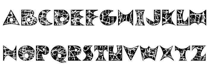 PollockMF Font LOWERCASE