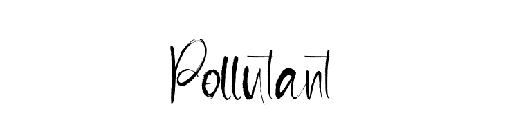 Pollutant  नि: शुल्क फ़ॉन्ट्स डाउनलोड