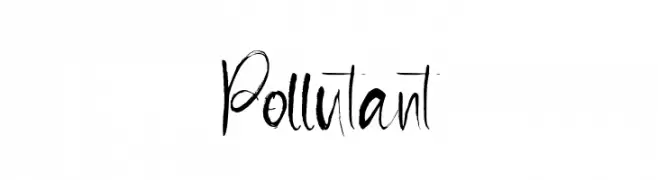 Pollutant  Frei Schriftart Herunterladen