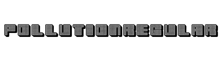 Pollution Regular  Frei Schriftart Herunterladen
