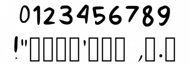 Polo Regular Font Alte caractere