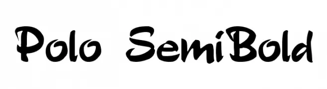 Polo SemiBold  Frei Schriftart Herunterladen