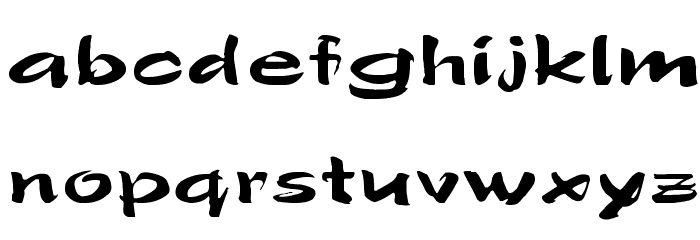 Polo-SemiScript Ex Font LOWERCASE