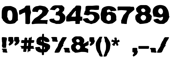 PolskaOnLine Font OTHER CHARS