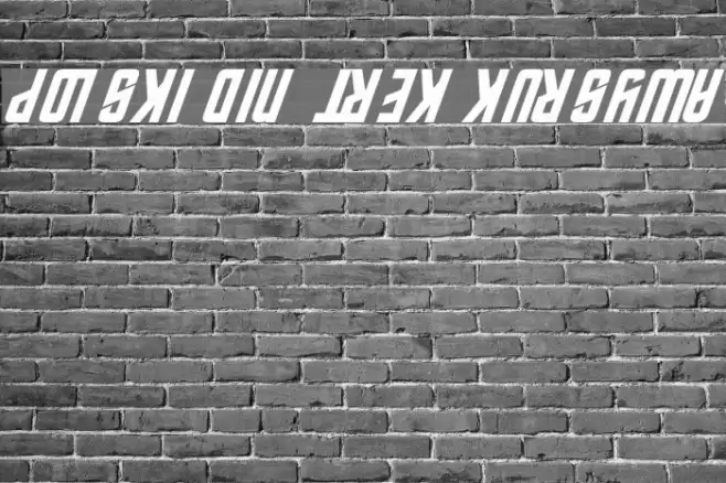 Polski DIN Trek Kursywa Шрифта examples