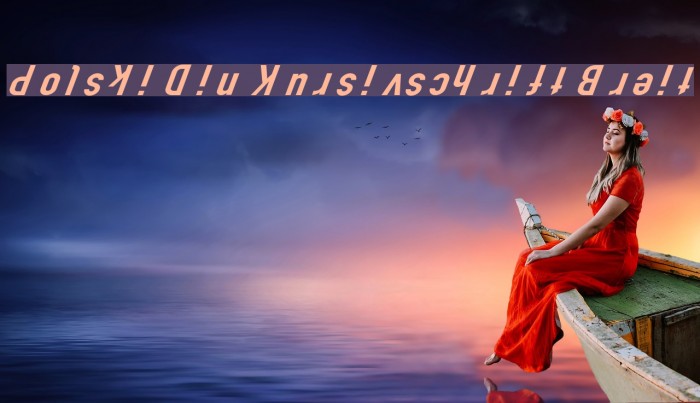 Polski Din Kursivschrift Breit Example 1