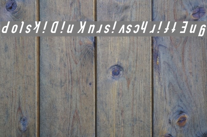 Polski Din Kursivschrift Eng Font examples