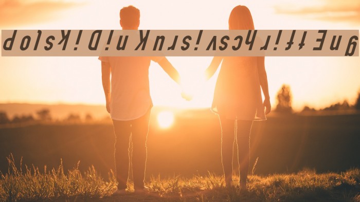 Polski Din Kursivschrift Eng Font examples