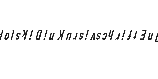 Polski Din Kursivschrift Eng Logo