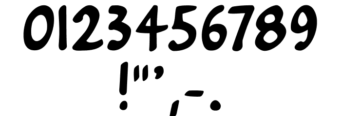 Polsyh Schriftart Anderer Schreiben